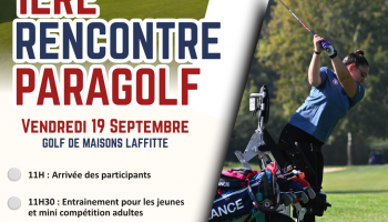Première rencontre Paragolf de la Ligue