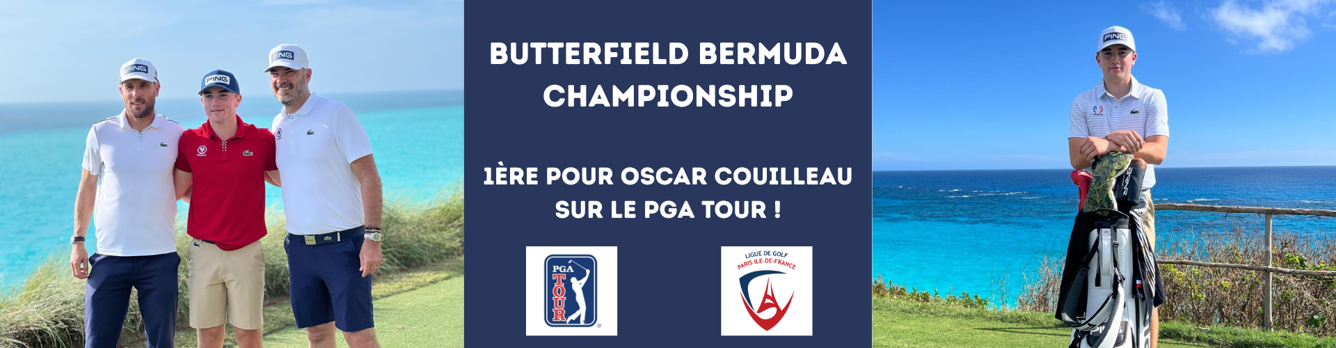 Oscar COUILLEAU : Une 1ère sur le PGA Tour !